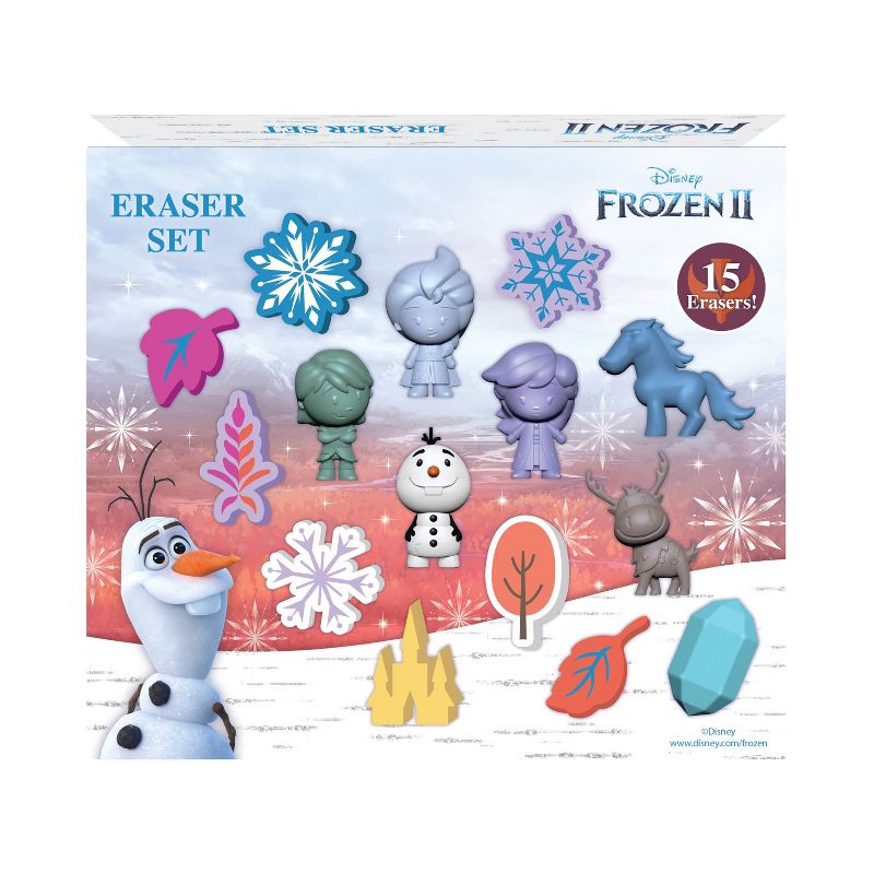 Disney 15pc Frozen 2 Eraser Set