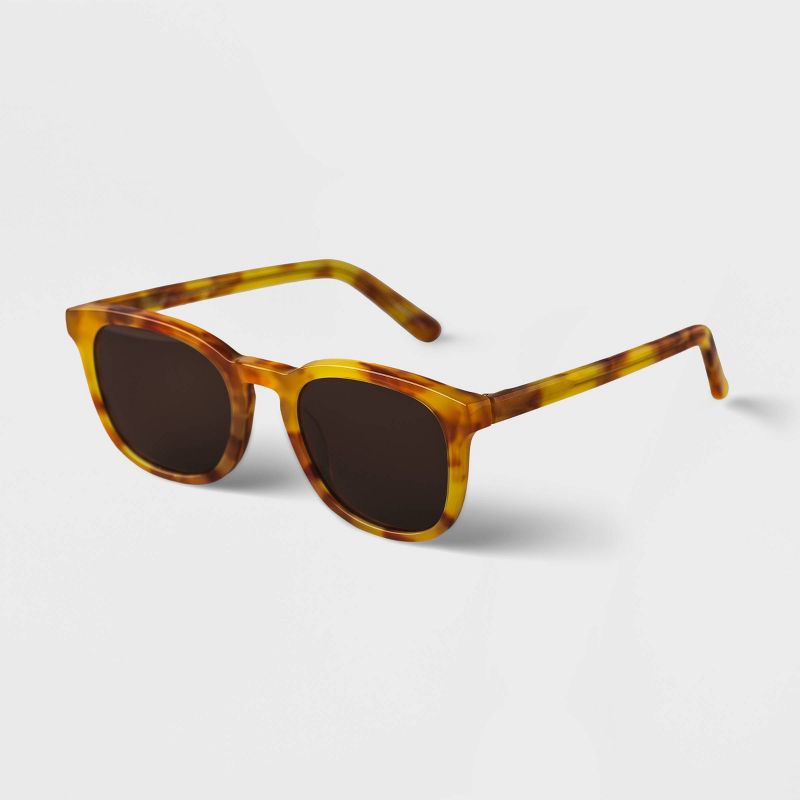 Men's Acetate Square Surf Sunglasses - Goodfellow & Co™ Yellow