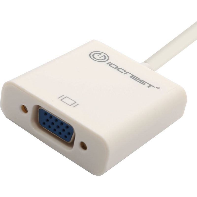 IO Crest Active Micro HDMI Male to VGA Female Adapter - 6.40" Micro HDMI/VGA Video Cable for Video Device