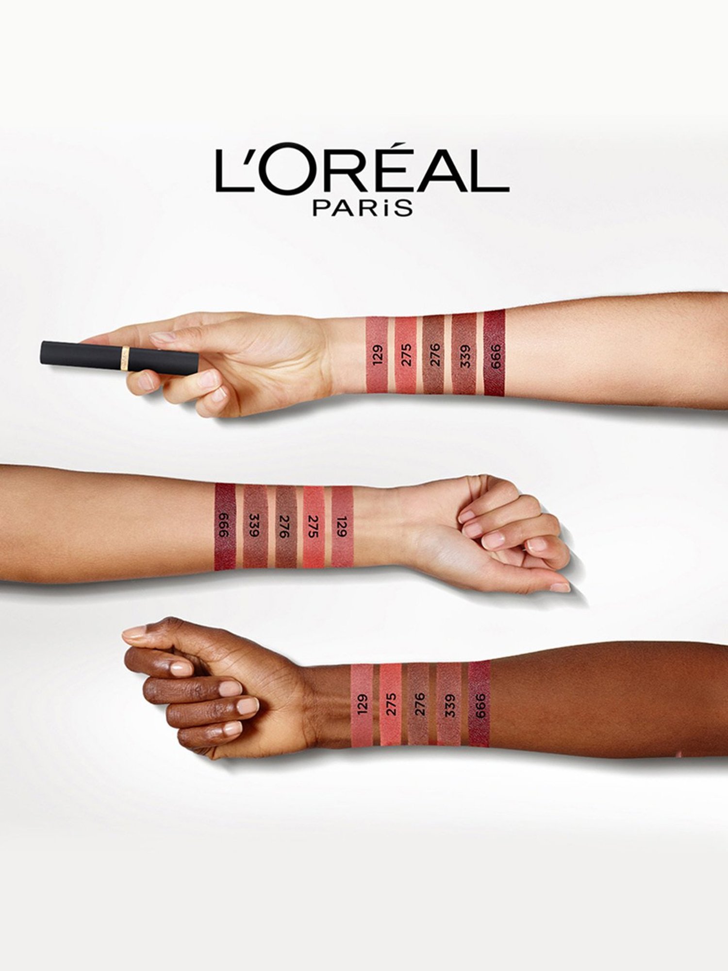 L'Oreal Paris Color Riche Intense Volume Matte Lipstick 276 La Leather Liberated - 1.8 gm