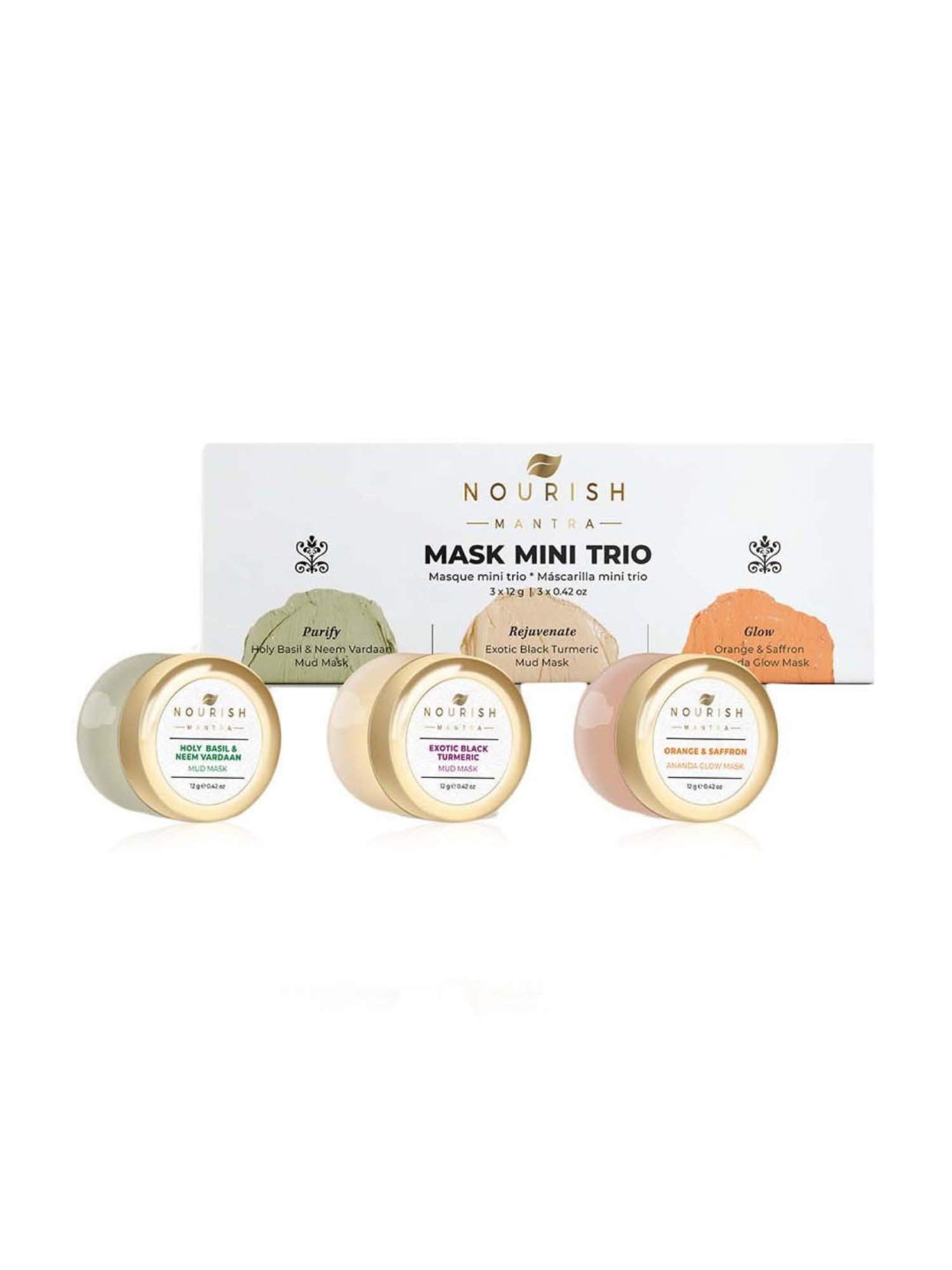 Nourish Mantra Mask Mini Trio