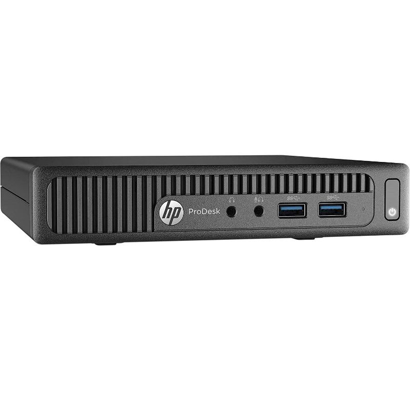 HP 400 G2-MINI Certified Pre-Owned PC, Core i5-6500T 2.5GHz, 8GB Ram, 256GB SSD, Win10 Pro (64-bit) Manufactured Refurbished