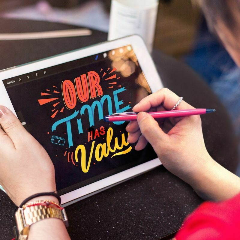 10X 2-in-1 Touch Screen Stylus + Ballpoint Pen For iPhone 11/X/XS Max/XR