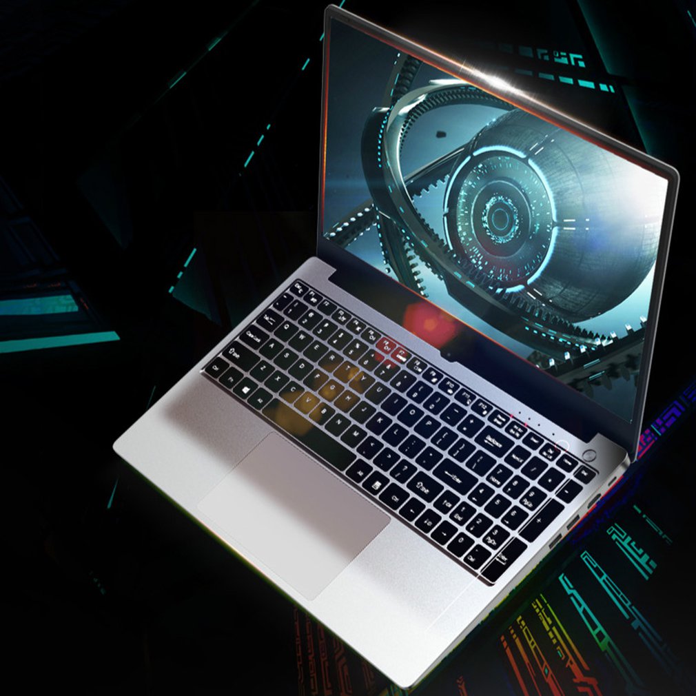 15.6-inch ultra-thin business office laptop Intel Pentium 4405U RAM 8GB + ROM SSD 256GB solid state drive 2G discrete graphics,15.6-inch computer bag plus power pack