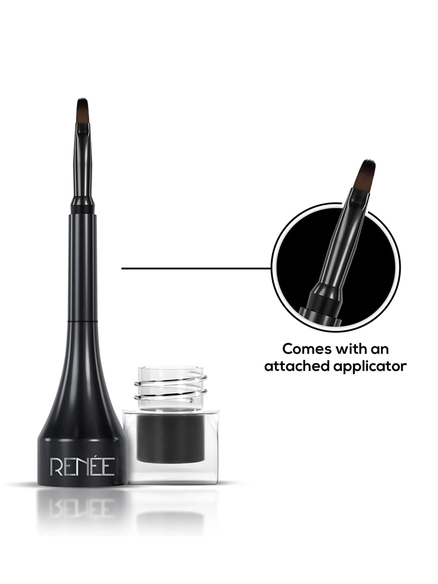 RENEE Superwing Gel Eyeliner Black - 2 gm