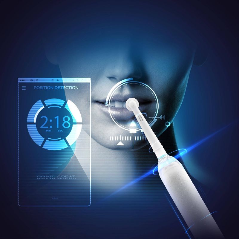 Oral-B Genius 8000 Electronic Toothbrush Powered by Braun Sakura Pink