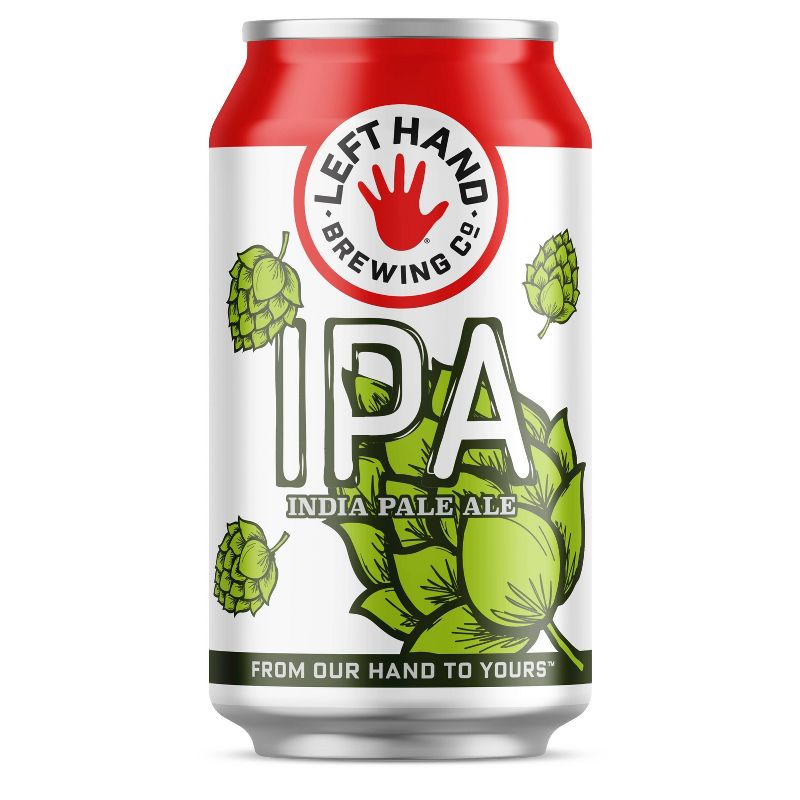 Left Hand IPA Beer - 6pk/12 fl oz Cans