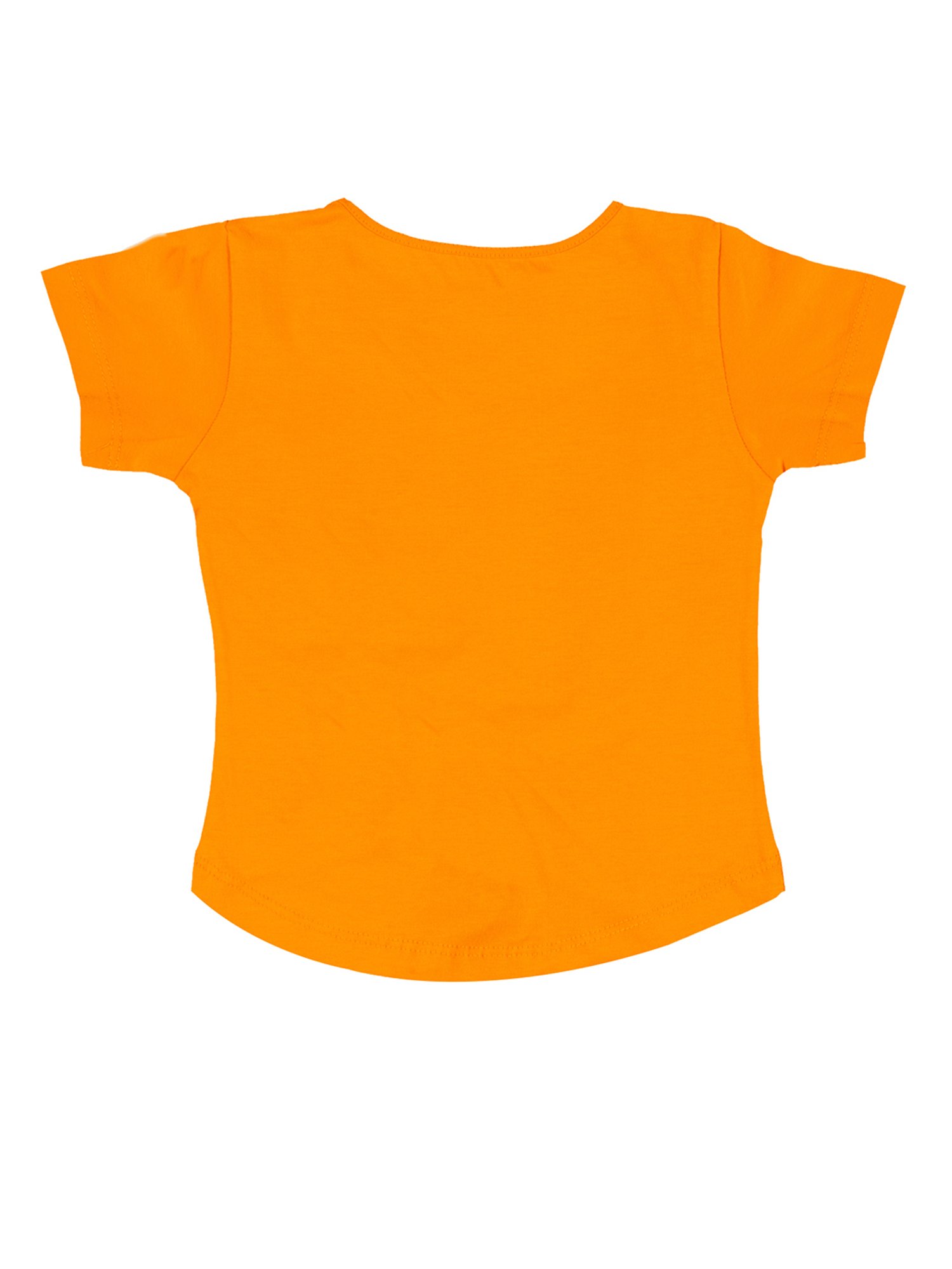 Bodycare Kids Orange Printed T-Shirt
