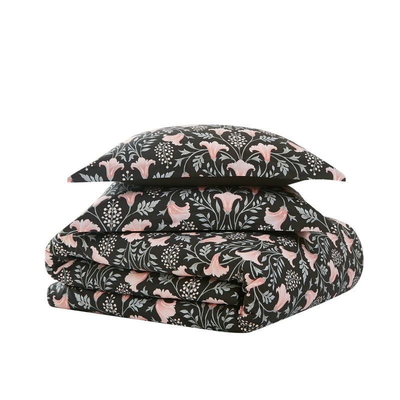 Full/Queen 3pc Galinda Comforter Set Black/Multi - Brooklyn Loom