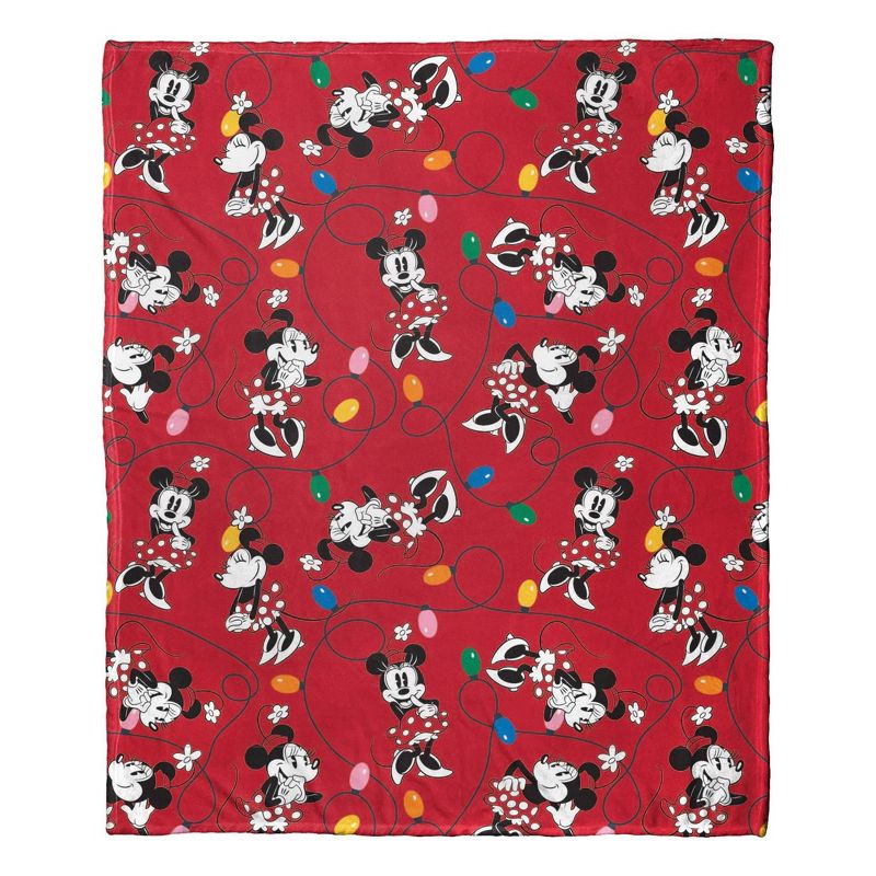 Minnie Mouse Knit Throw and Pillow Set