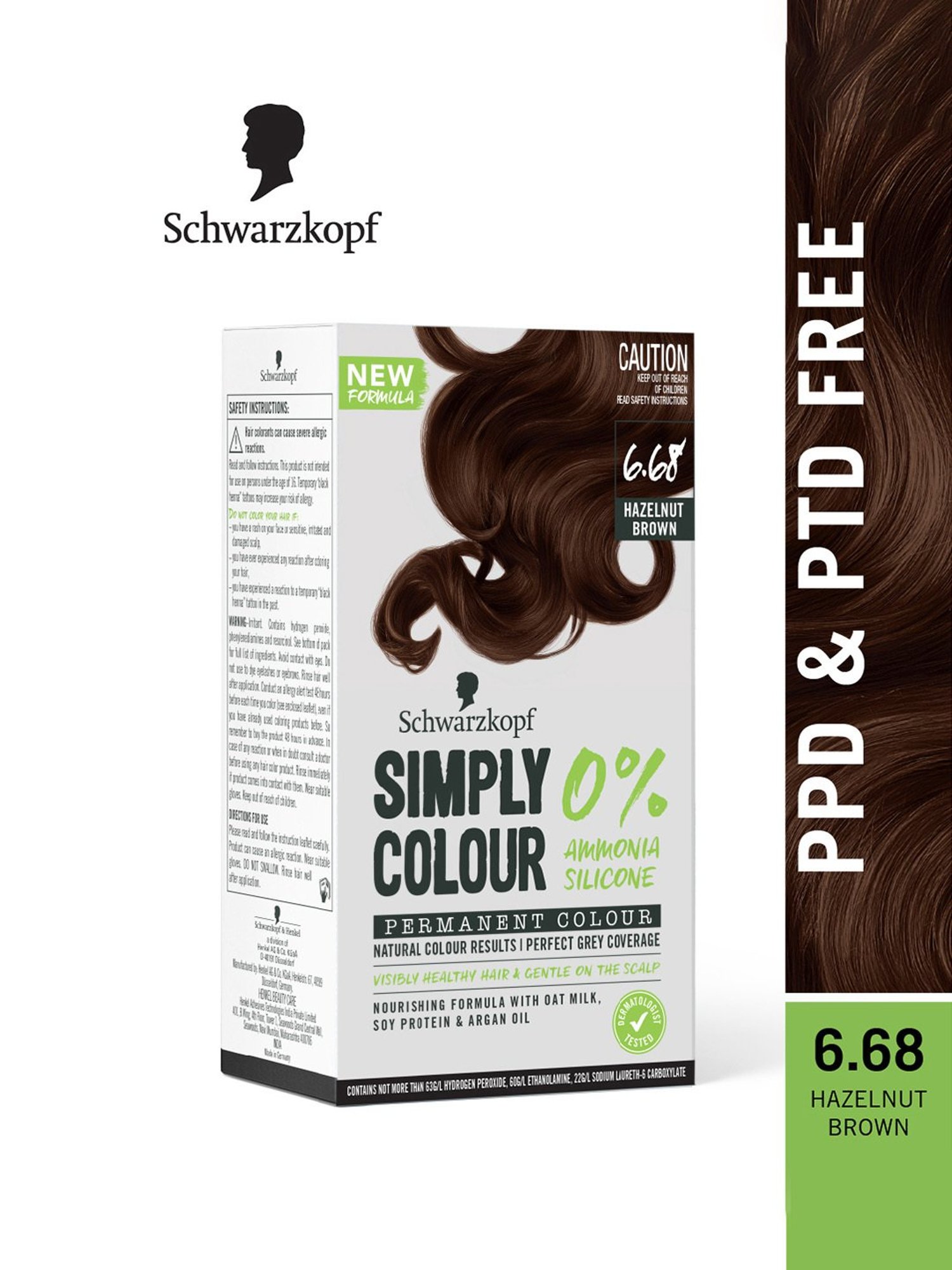 Vegetal Hair Bio Color Soft Black - 150 gm