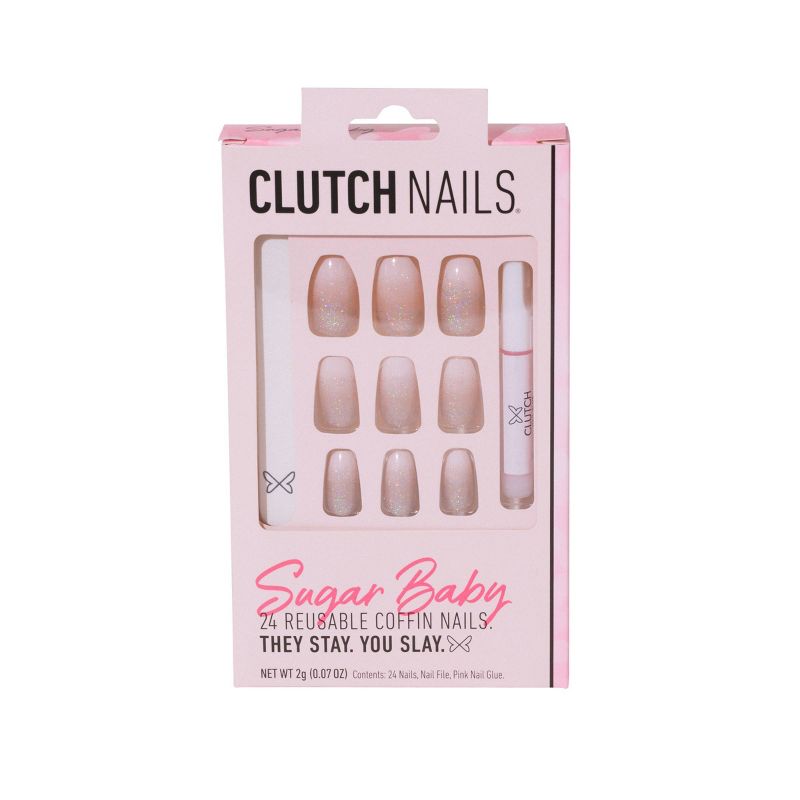 Clutch Nails - Press On Nails - Sugar Baby