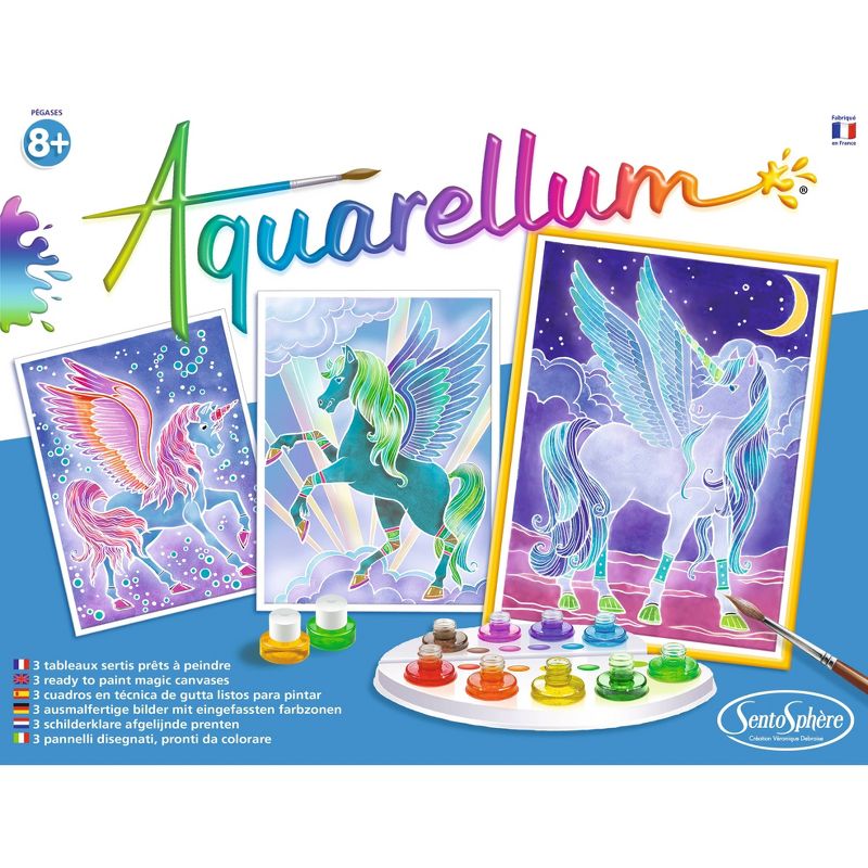 15pc Aquarellum Pegasus Painting Kit - Sentosphere USA