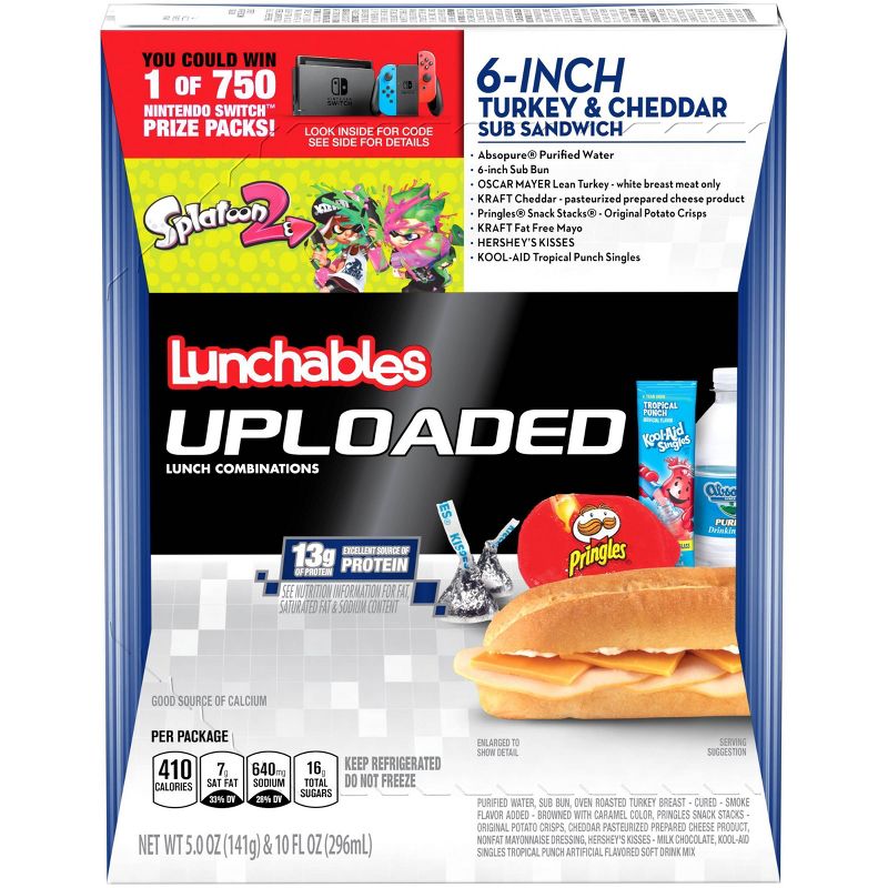 Oscar Mayer Lunchables Turkey Cheddar Sub - 15oz