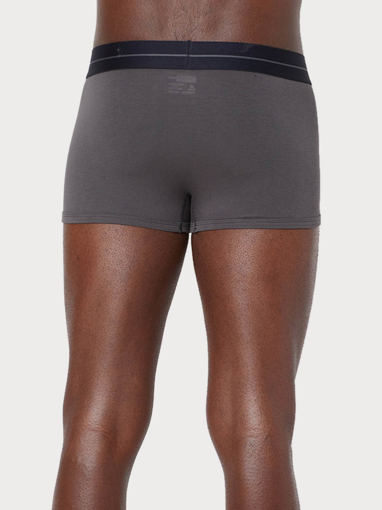 Zoiro Canteen & Smoked Pearl Cotton Regular Fit Trunks - Pack Of 2