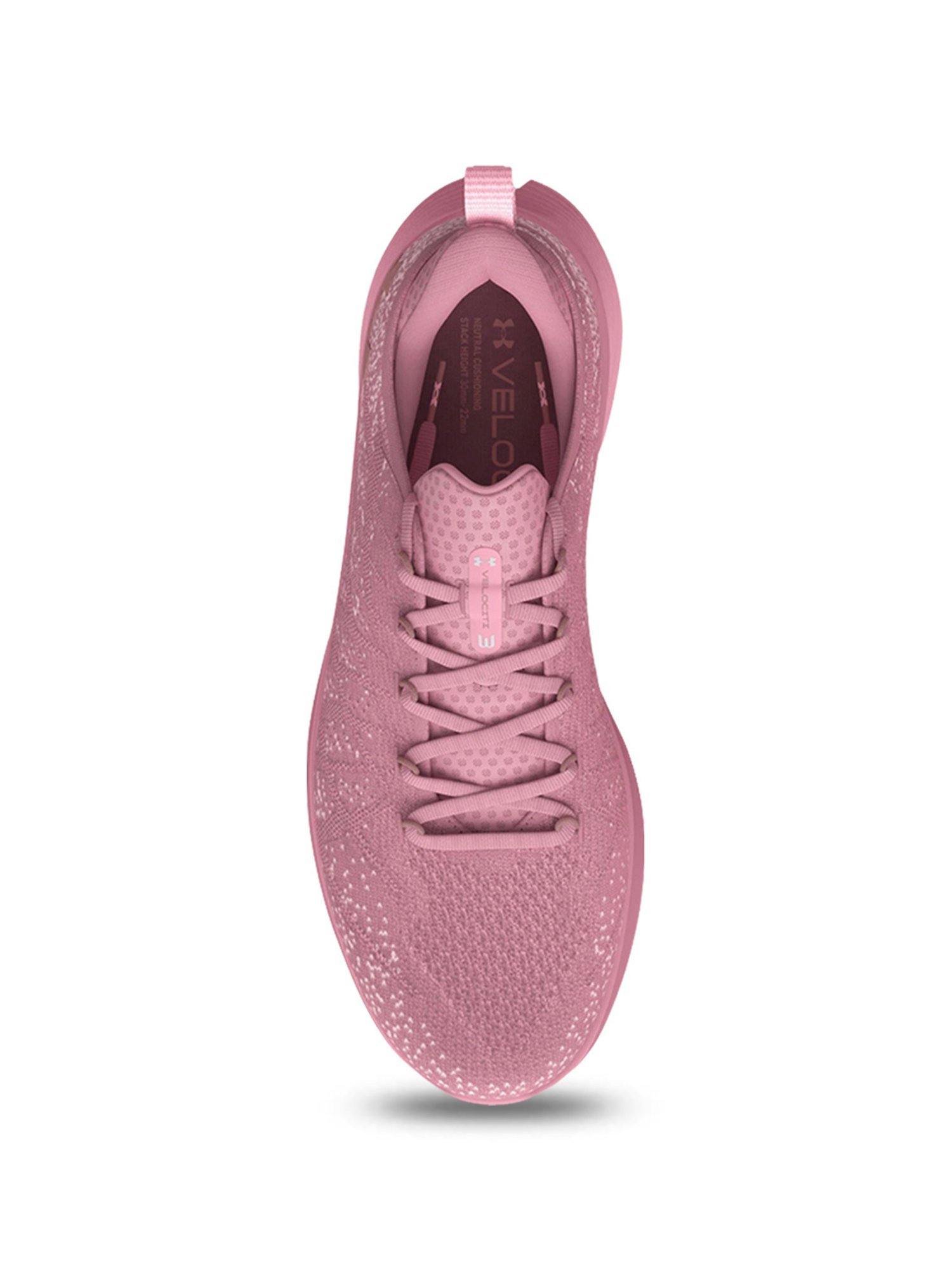 Under Armour Women's Velociti 3 Pink Running Shoes