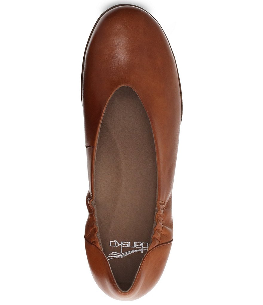 Dansko Kira Leather Slip On Loafers