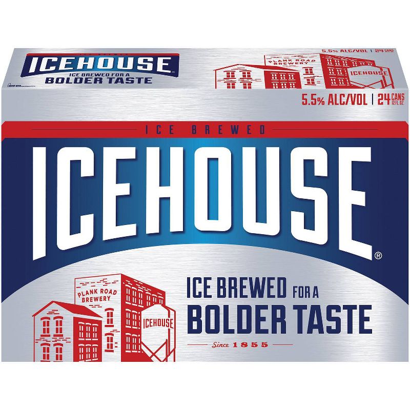 Icehouse Ice Lager Beer - 24pk/12 fl oz Cans