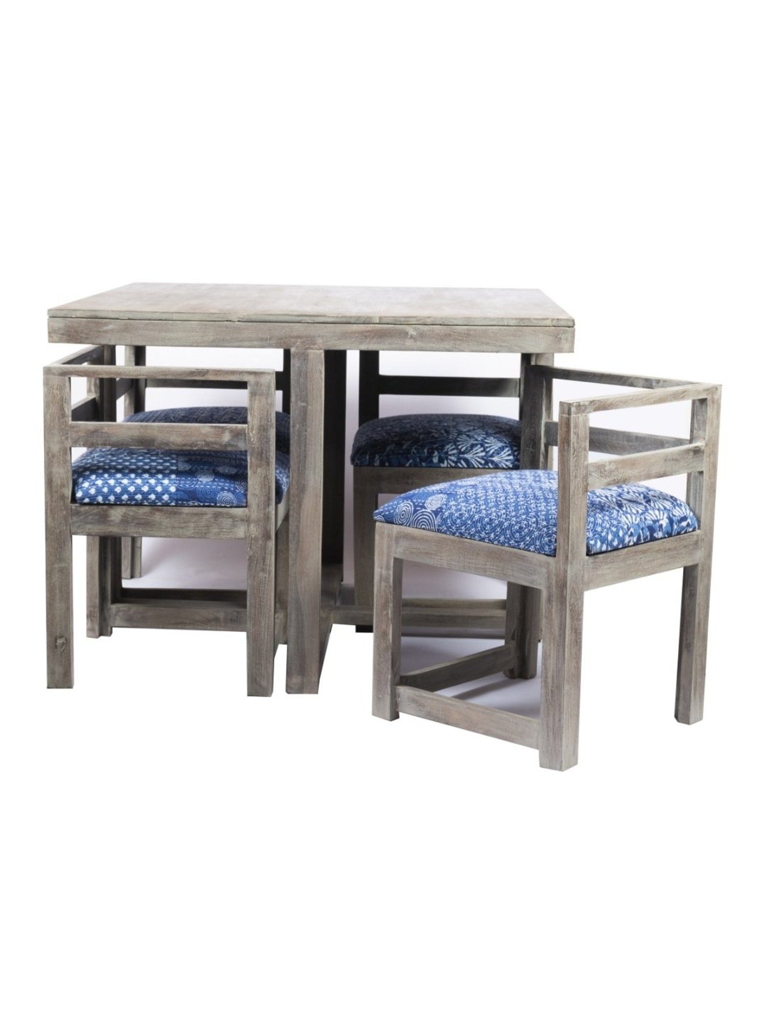 Nilkamal Olivia Brown Solid Wood - Rubberwood 6 Seater Dinning Table set
