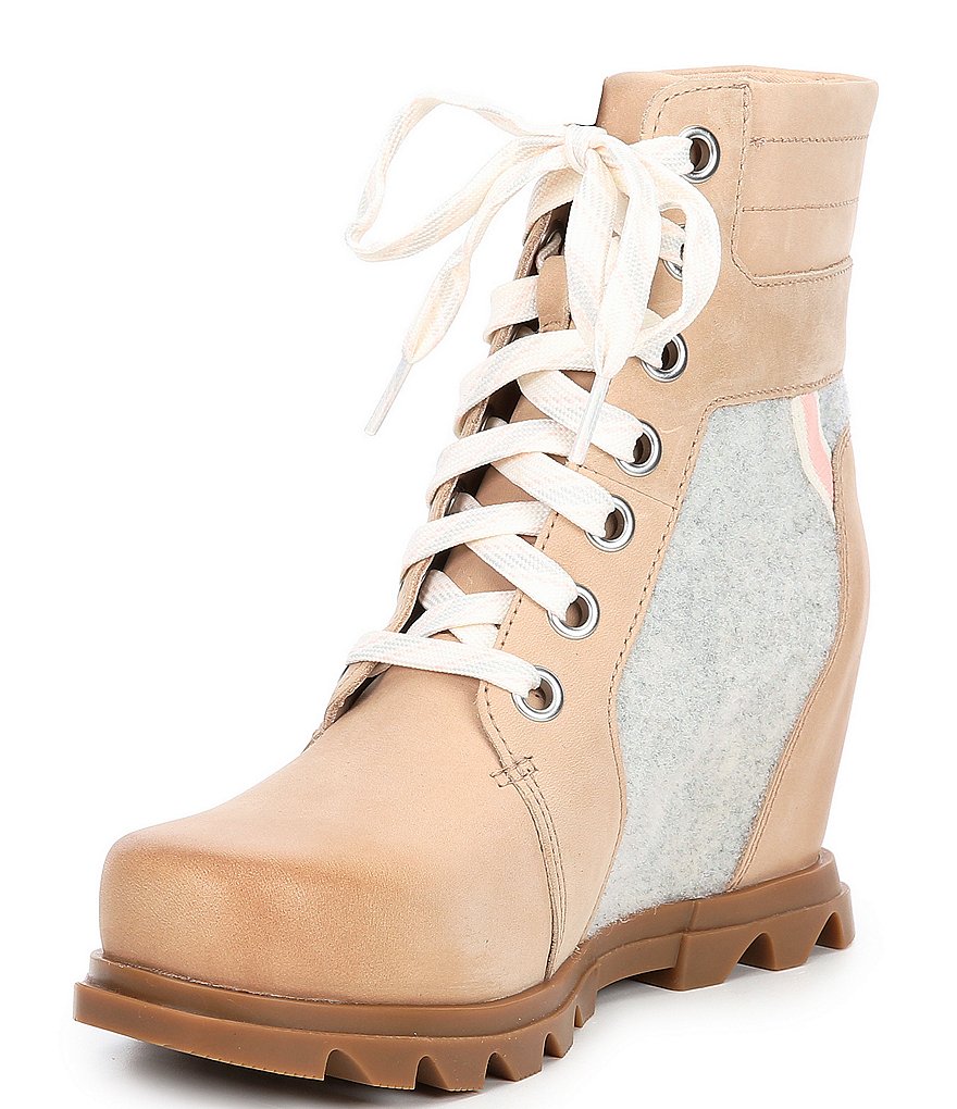Sorel Joan of Arctic Lace-Up Wedge Lexi Booties