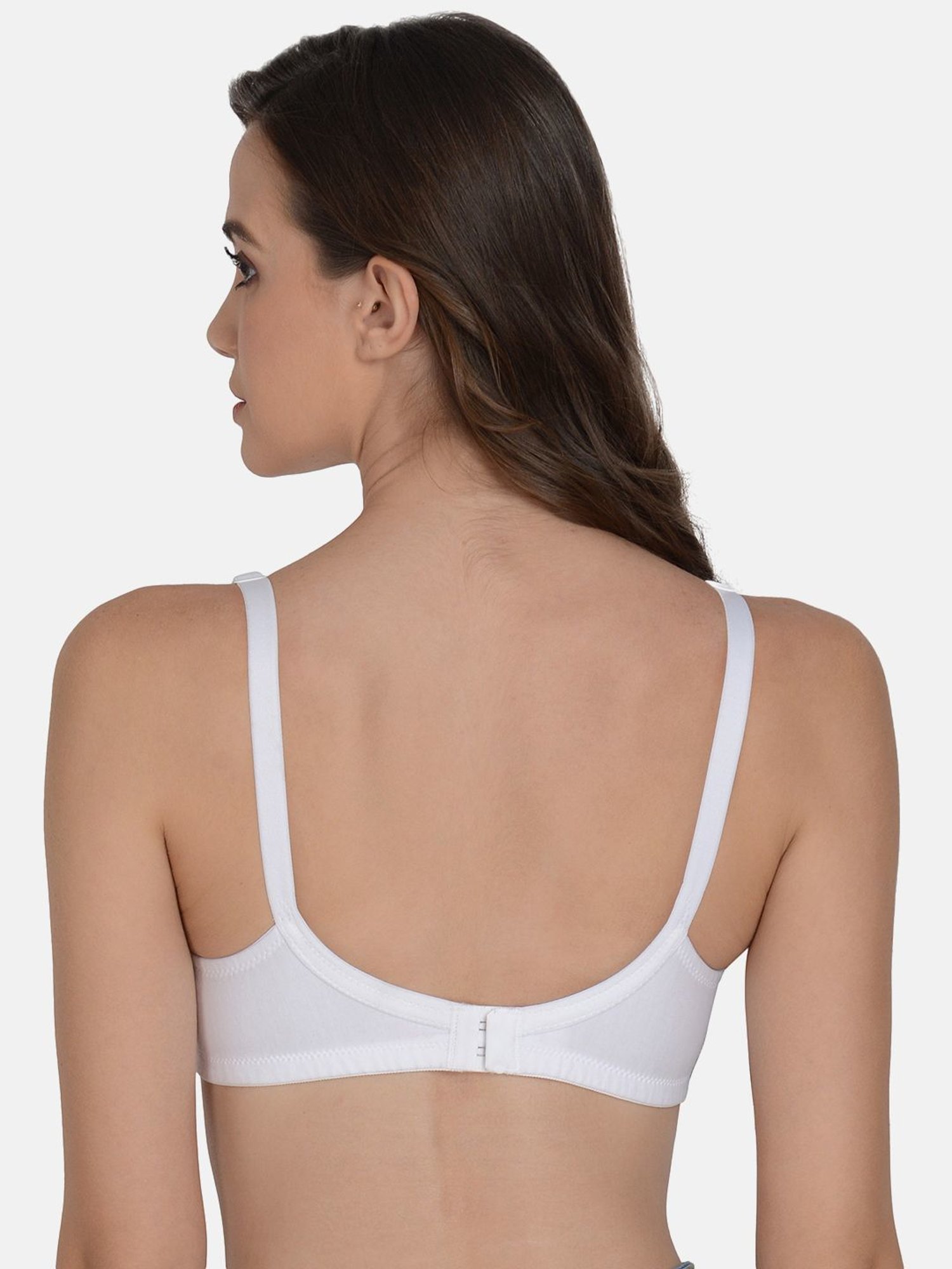 mod & shy Beige & White Bra - Pack Of 3