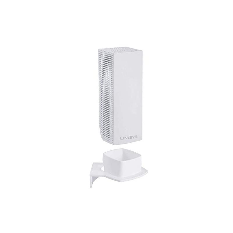 Wall Mount Holder for Linksys Velop TriBand AC2000AC6600AC4400AC2200 Whole Home WiFi Mesh System by  Linksys Velop Mesh Router Holder 1 Pack