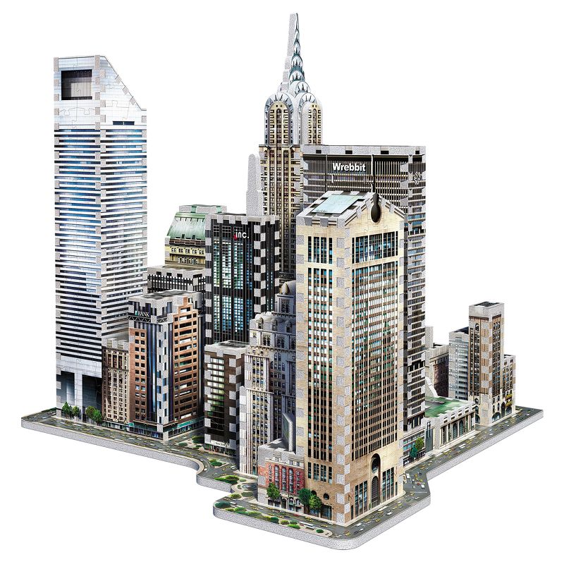Wrebbit 2010 New York Midtown East 3D Puzzle 875pc