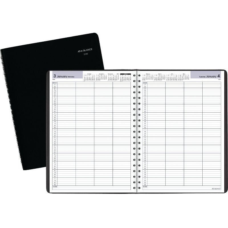 2021-22 Academic Planner 8.5" x 11" Flexible Cover Weekly/Monthly Wirebound Rose - The Home Edit