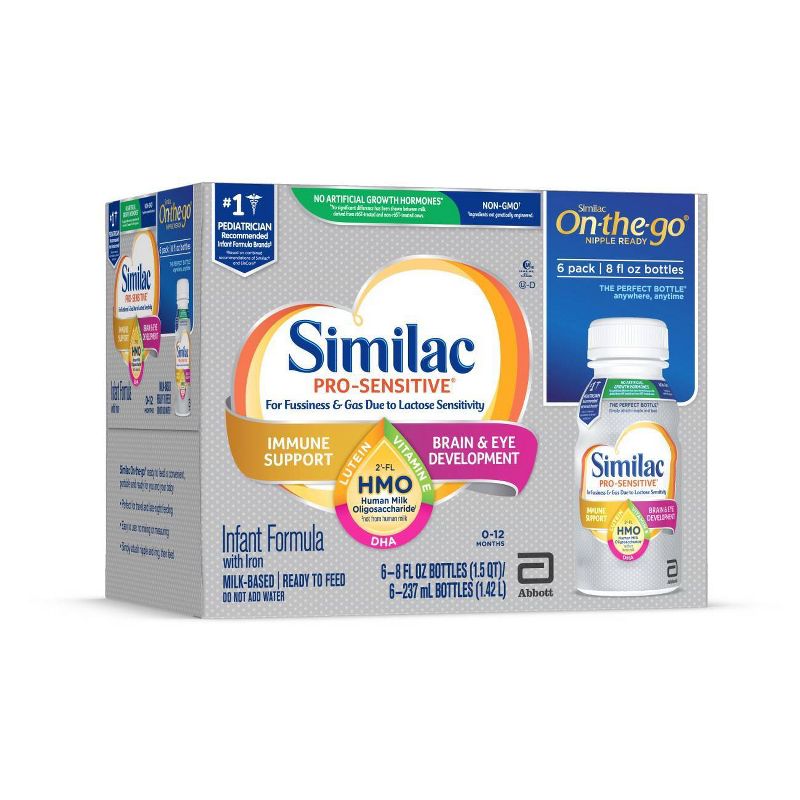 Similac Pro-Sensitive Formula - 6ct/8 fl oz Each