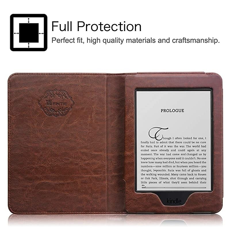 Folio Case for Kindle Paperwhite Fits All Paperwhite Generations Prior to 2018 Not Fit AllNew Paperwhite 10th Gen Vintage Antique Bronze