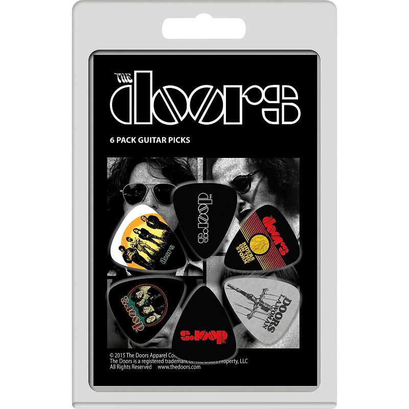 Perri's The Doors Guitar Pick 6-Pack .71 mm 6 Pack