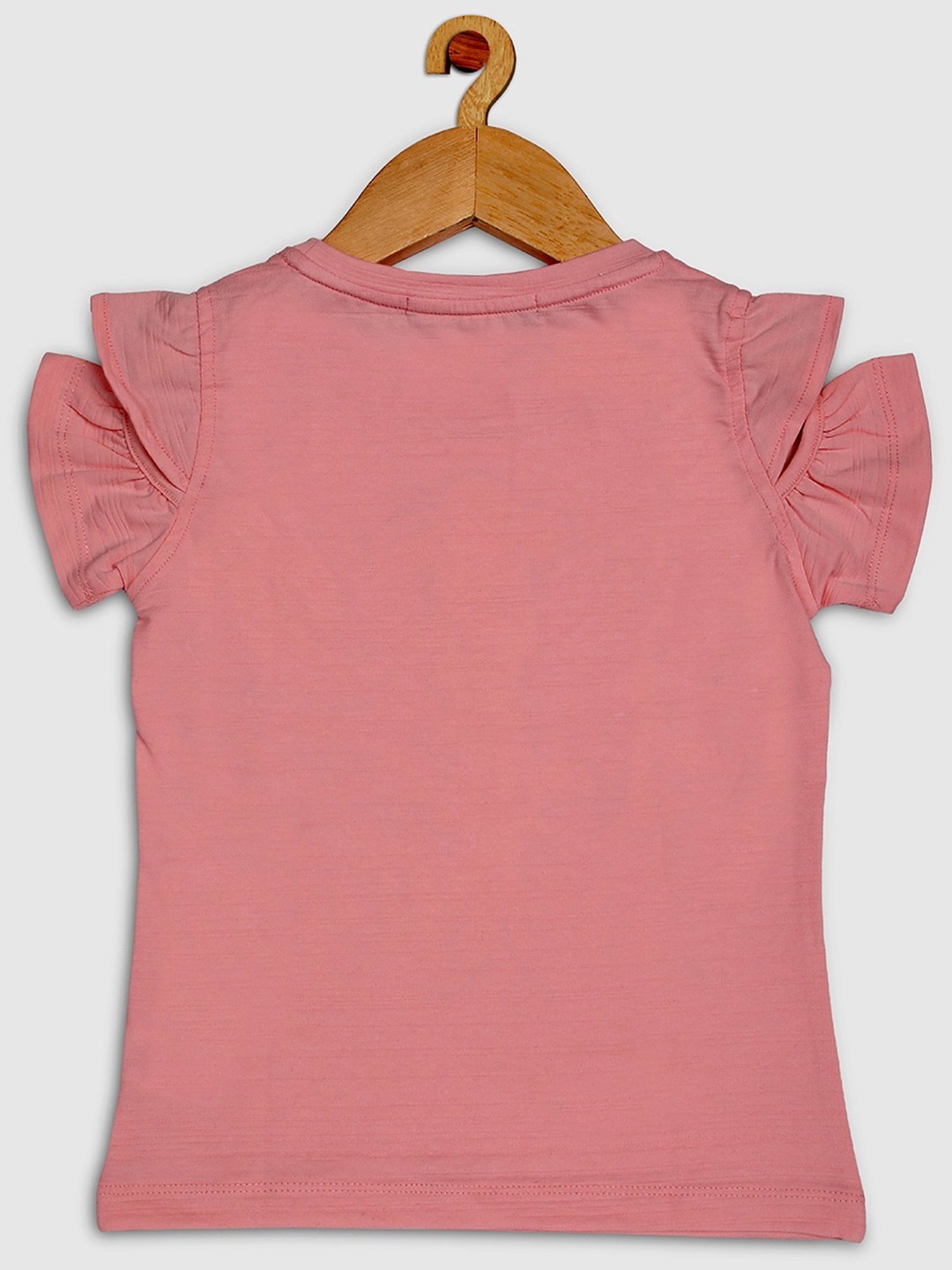 ZIAMA Kids Pink Printed Top