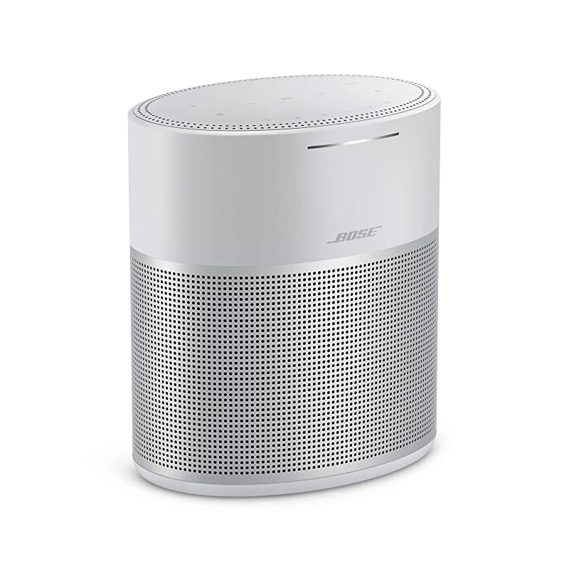 Home Speaker 300: Bluetooth Smart Speaker with  Alexa Built-in, Silver