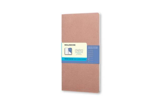 Moleskine Chapters Journal, Slim Large, Dotted, Old Rose Cover (Journal)