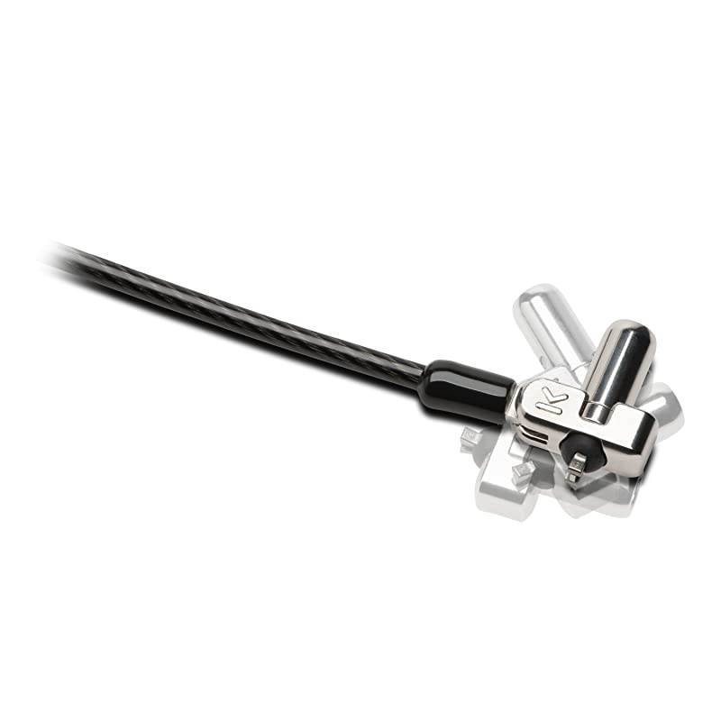 N17 Keyed Dual Head Laptop Lock for Dell Devices K67995WW Black Silver
