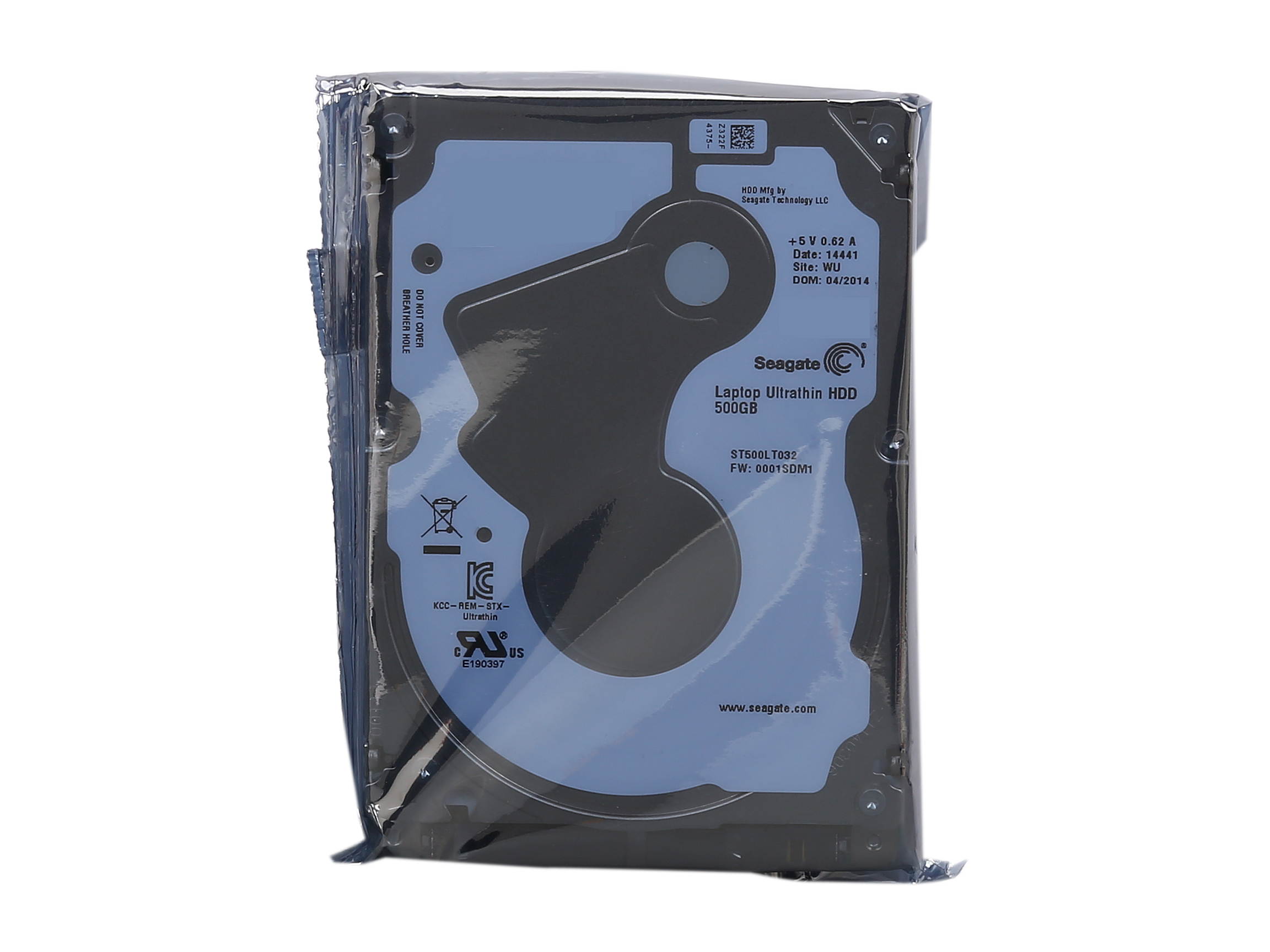 Seagate ST500LT032 500GB 5400 RPM 16MB Cache SATA 6.0Gb/s 2.5" Ultrathin Internal Notebook Hard Drive Bare Drive