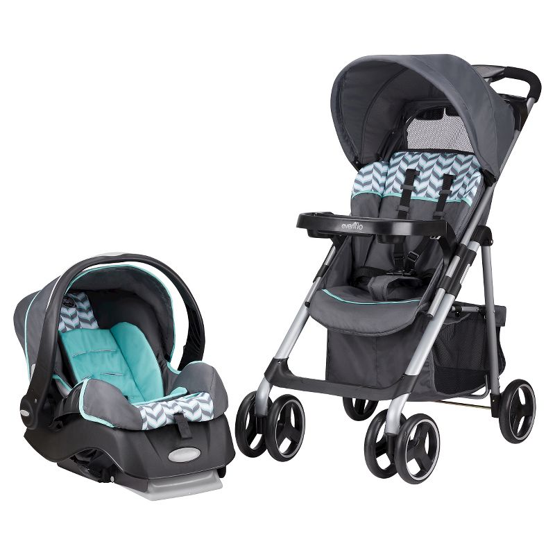 Cybex Balios S Lux Travel System with Aton 2 Infant Car Seat - Deep Black