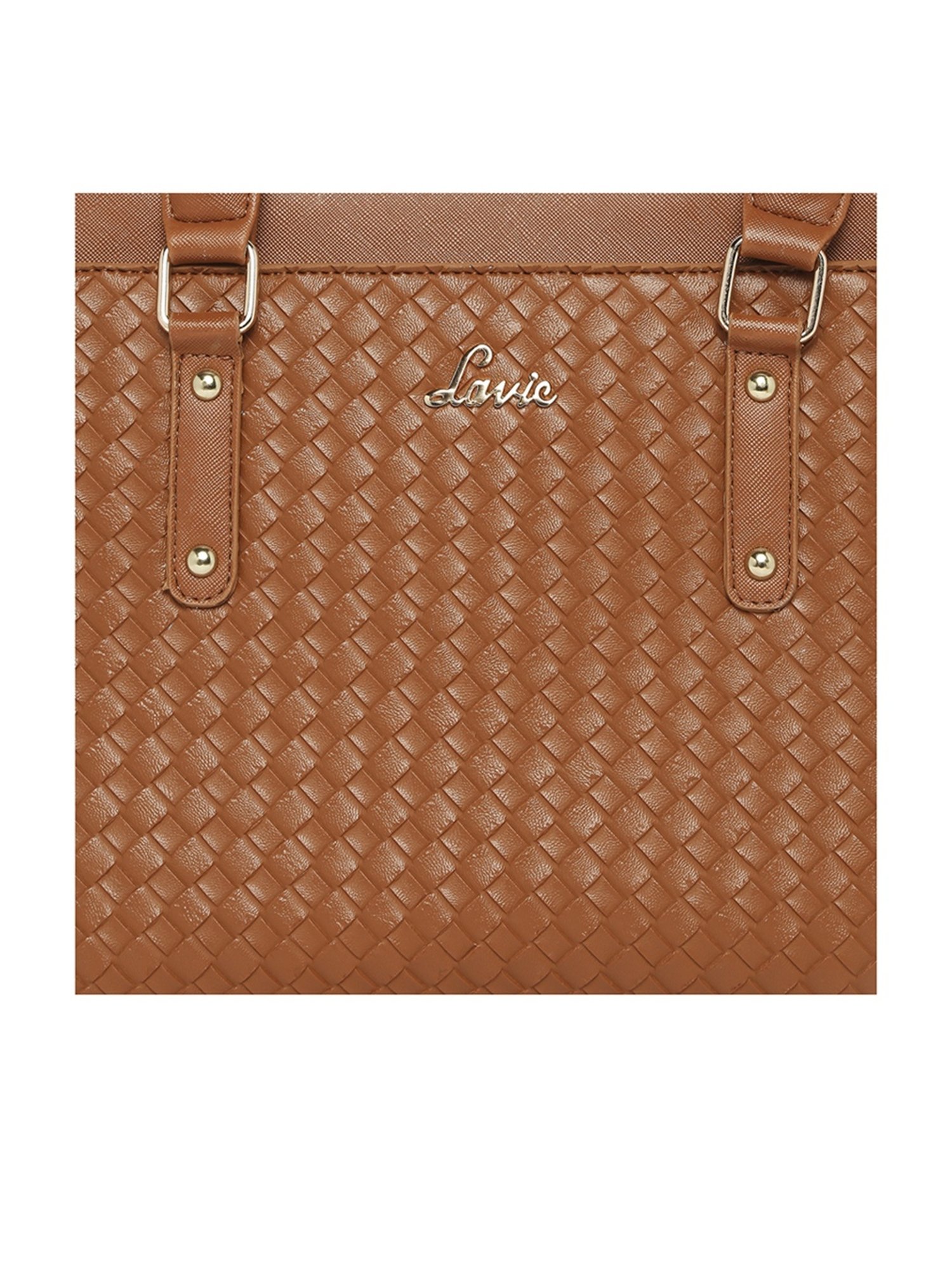 Tohl Avon Black Solid Medium Handbag