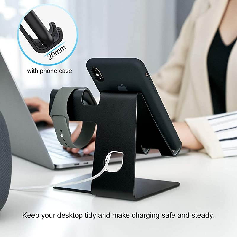 Smart Phone and Tablet Stand - Foldable Vertical and Horizontal Mount for iPhone / iPad / Samsung Galaxy / HTC One and all Mobile Phones Blue