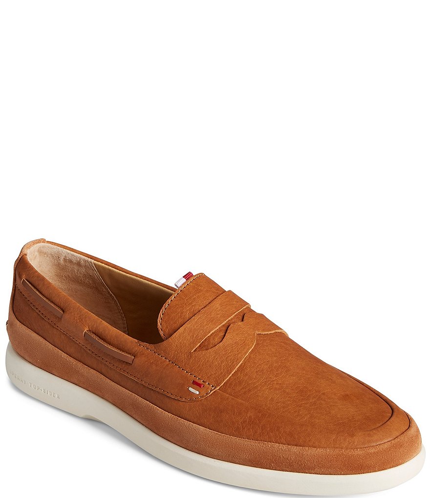 Sperry Men's Gold Cabo Plushwave Penny Loafers