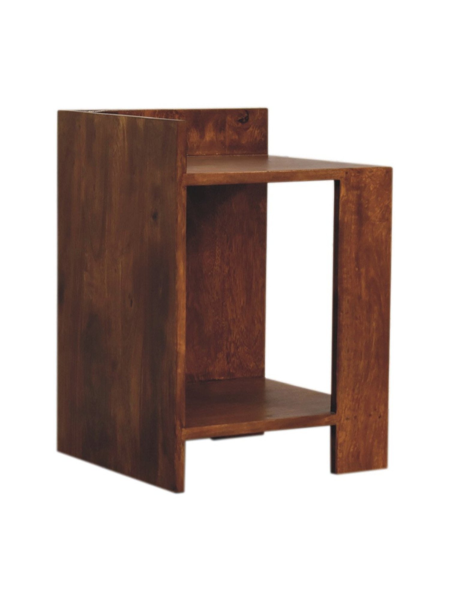 Sleepyhead Ally Teak Brown Sheesham Wood Bedside Table
