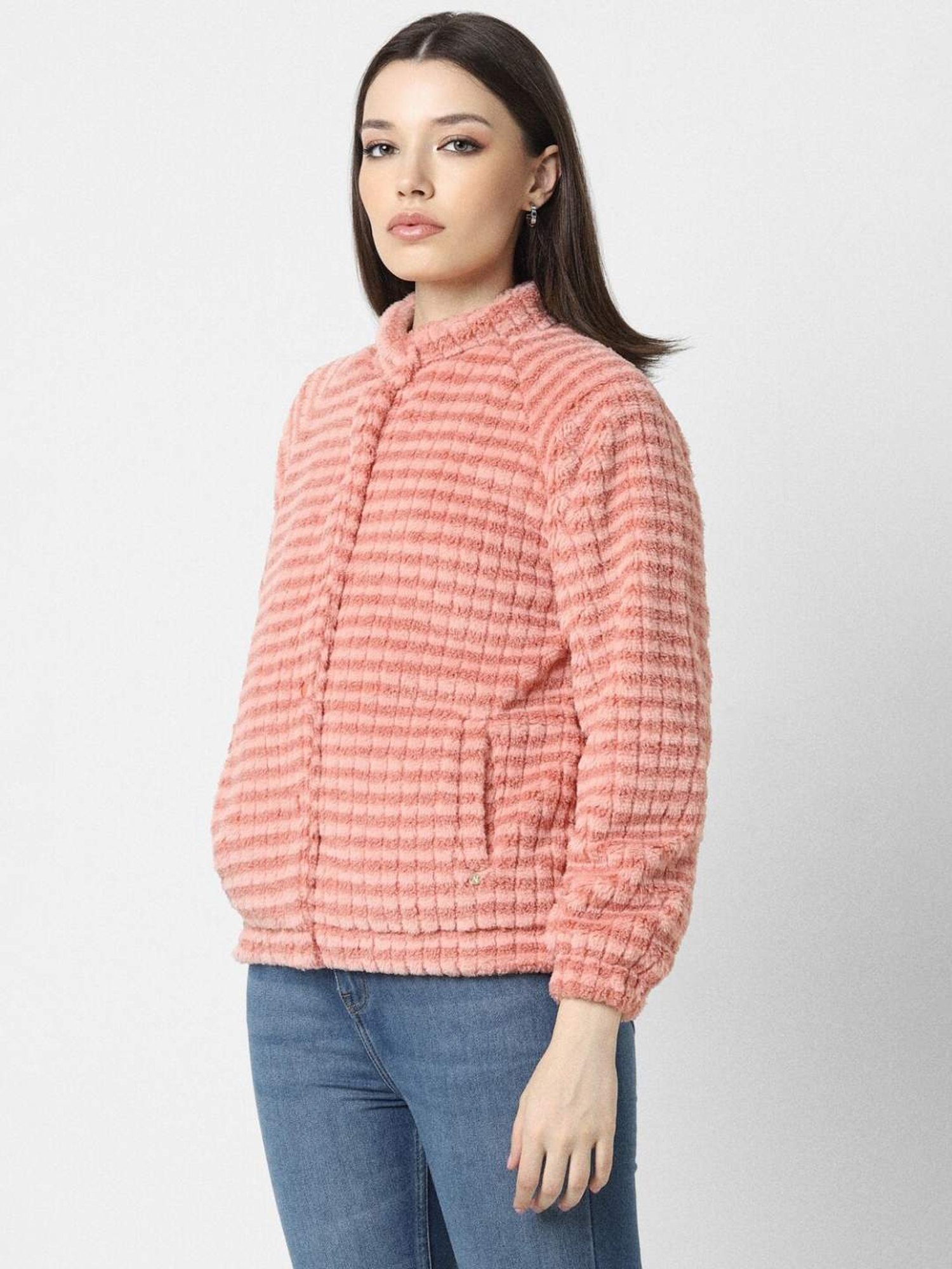 Van Heusen Pink Striped Jacket