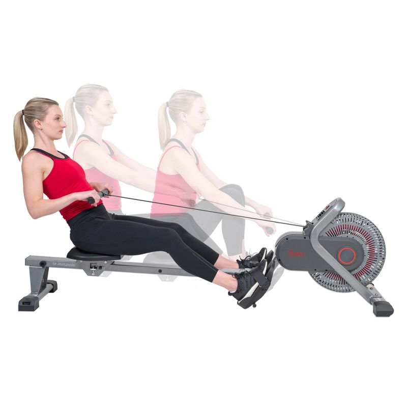 Sunny Health & Fitness Air Fan Rowing Machine