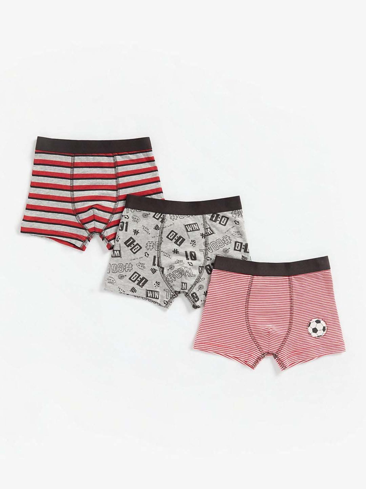 Mothercare Kids Multicolor Cotton Printed Trunk (Pack of 3)