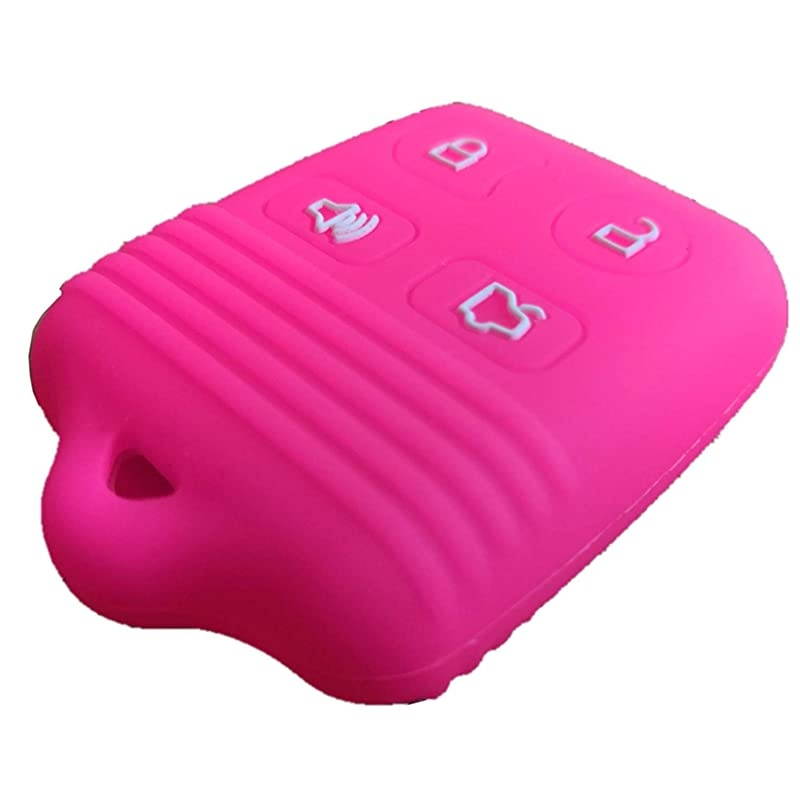 Silicone Key Fob Cover Compatible with Ford Mustang Edge Escape Expedition Explorer Focus Escort Lincoln Mercury CWTWB1U331