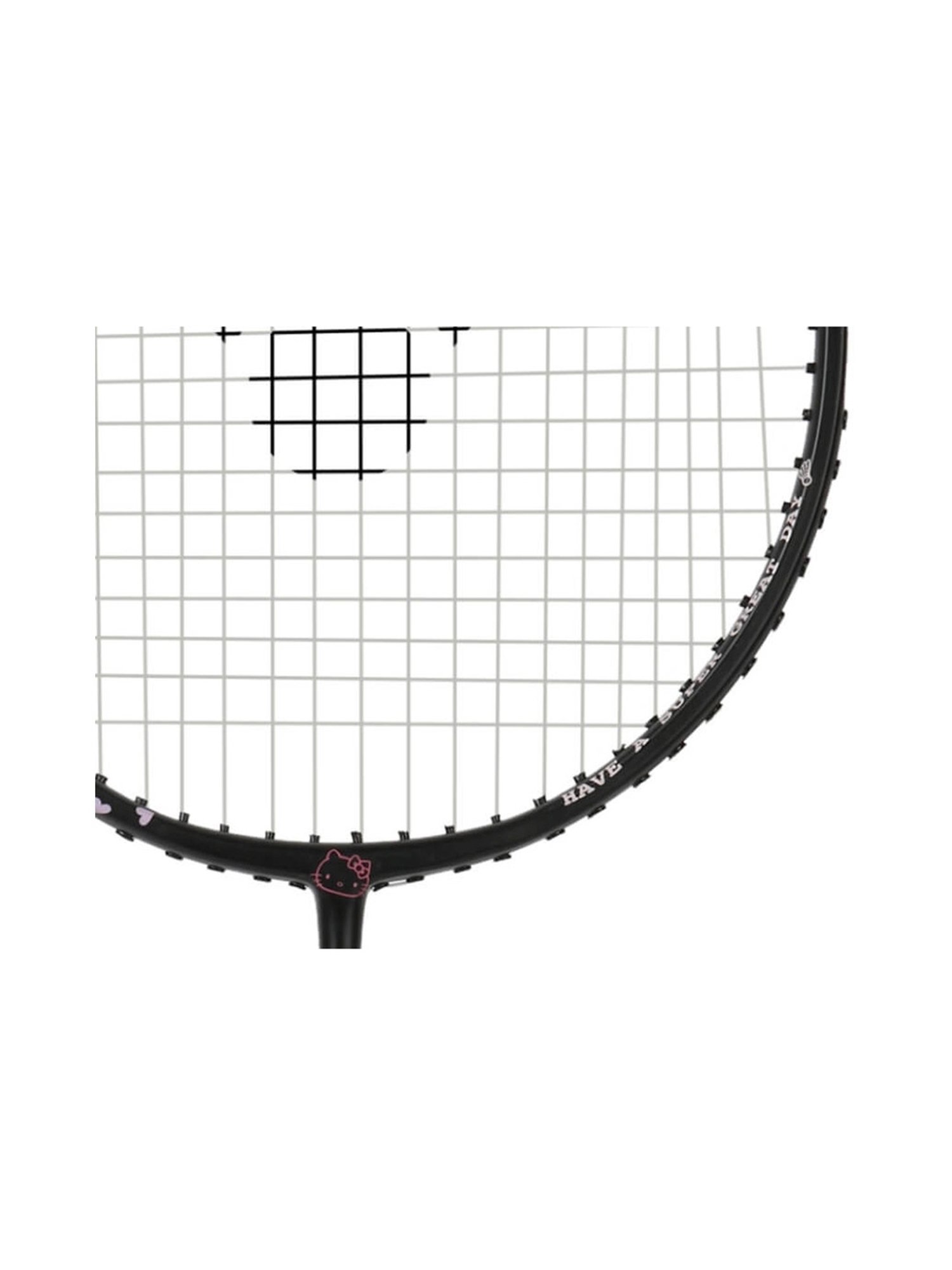 VICTOR HELLO KITTY Auraspeed Badminton Racket (Black) Size - 95gram