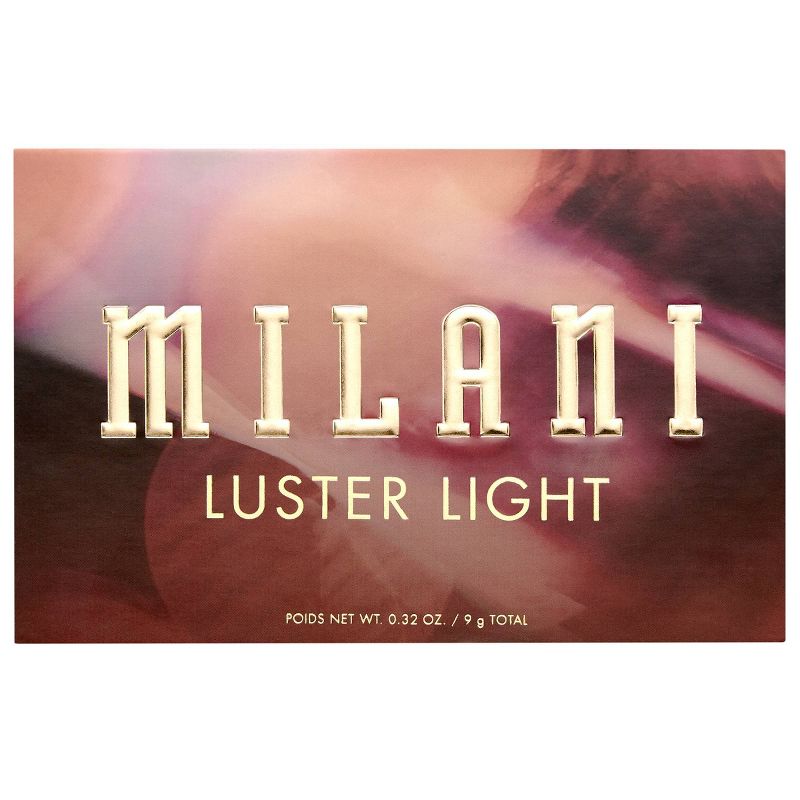 Milani Gilded Luster Eyeshadow Palette - Light - 0.32oz