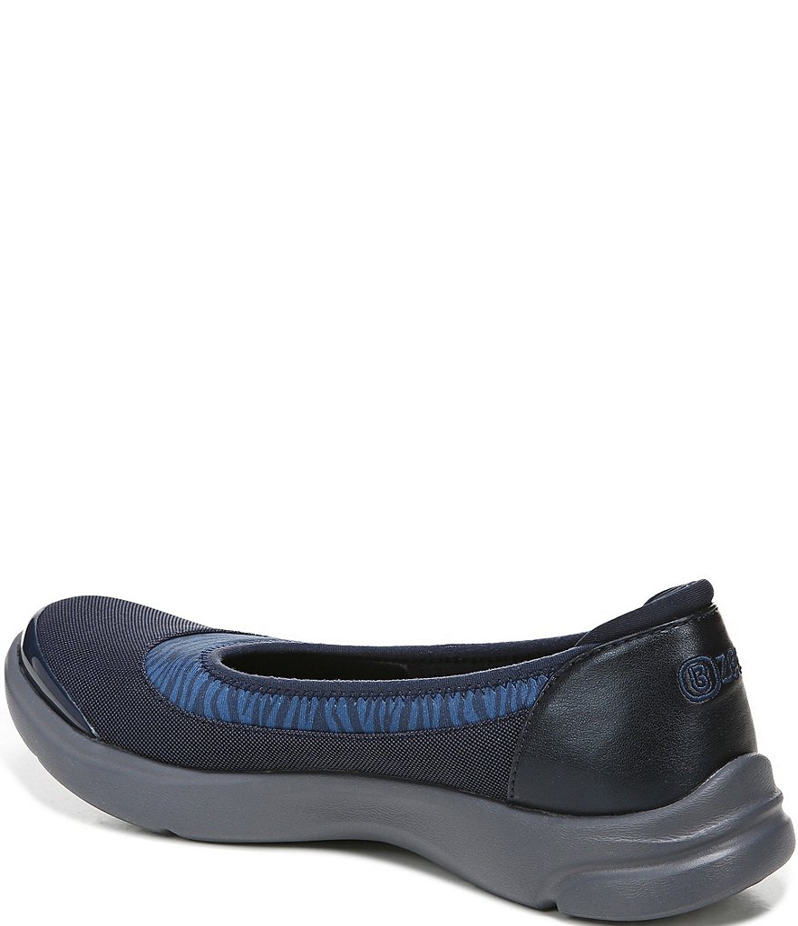 Bzees Jiffy II Zebra Print Washable Slip-On Shoes