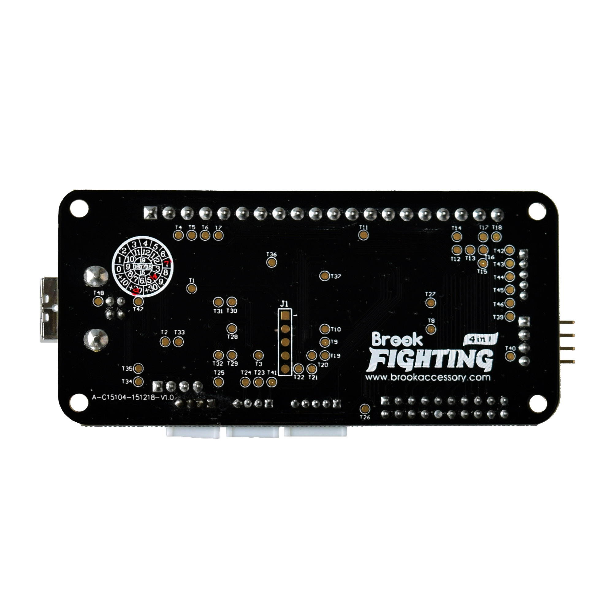 Brook Universal Fighting Board Pin Pre-added for Xbox One 360 PS4 PS3 Wiii U PC