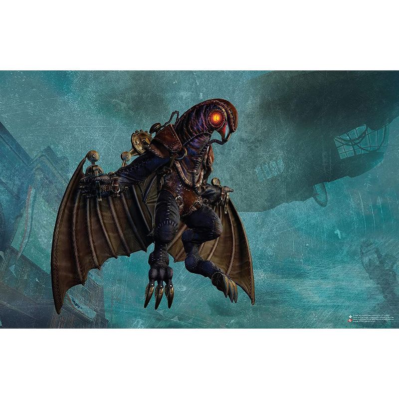 Incredibuilds Bioshock Infinite Songbird Poster & Wood Model Figure Kit